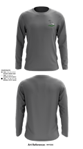 Concord High School Track 53059740 Long Sleeve Performance Shirt - 6