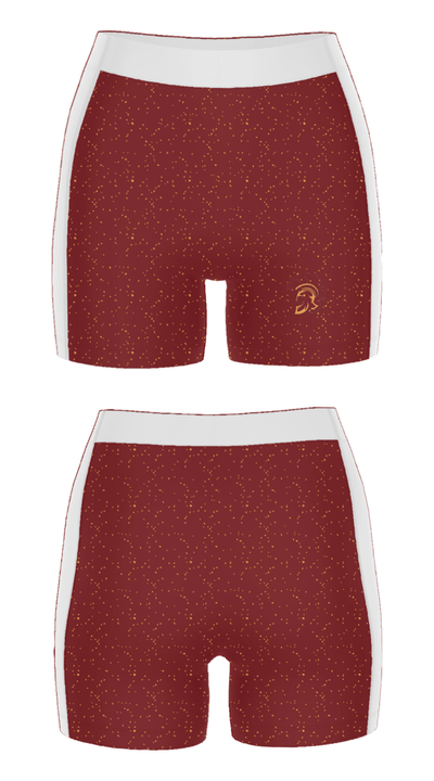 Pahrump Valley High School Cheer 25876249 Women's Compression Shorts - 8