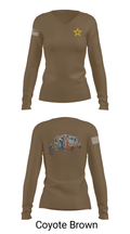 Cavalier Battalion 59114160 Women's Long Sleeve V-neck Shirt - 38