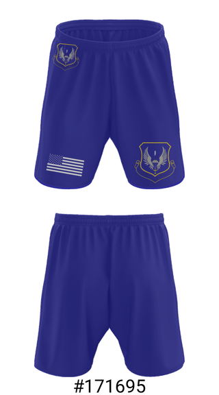 Athletic Shorts With Pockets, , Air Force, Teamtime, Team time, sublimation, custom sports apparel, team uniforms, spirit wear, spiritwear, sports uniforms, custom shirts, team store, custom team store, fundraiser sports, apparel fundraiser