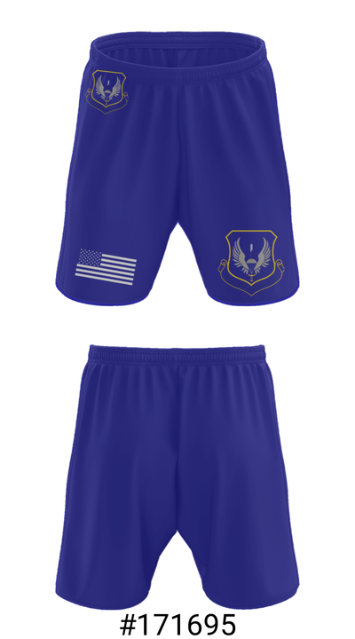 724th Special Tactics Group 79677421 Athletic Shorts With Pockets - 25
