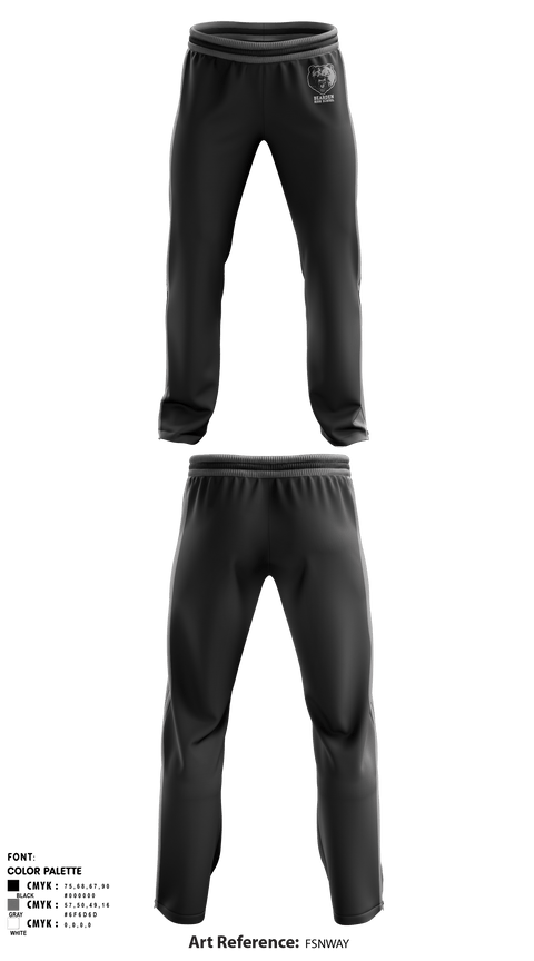 Sweatpants, Bearden Junior High School, Spirit Store, Teamtime, Team time, sublimation, custom sports apparel, team uniforms, spirit wear, spiritwear, sports uniforms, custom shirts, team store, custom team store, fundraiser sports, apparel fundraiser