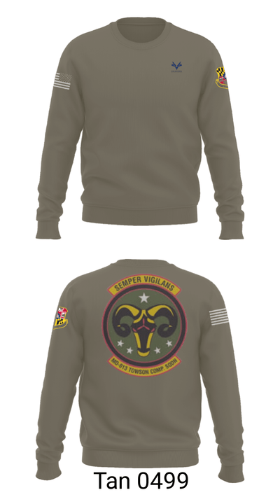 Towson Composite Squadron 17976164 Crew Neck Sweatshirt - 11