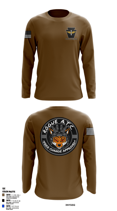 Fox company 2/104th avn 96762502 Long Sleeve Performance Shirt - 5