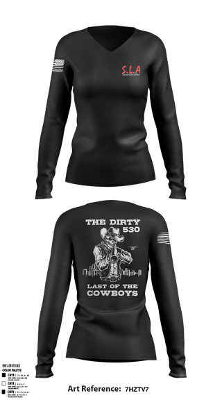 Women's Long Sleeve Vneck Shirt, YARD DAWGS, Police, Teamtime, Team time, sublimation, custom sports apparel, team uniforms, spirit wear, spiritwear, sports uniforms, custom shirts, team store, custom team store, fundraiser sports, apparel fundraiser