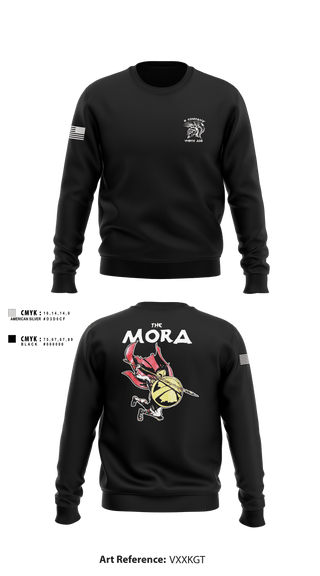 Crew Neck Sweatshirt, 449th, Army, Teamtime, Team time, sublimation, custom sports apparel, team uniforms, spirit wear, spiritwear, sports uniforms, custom shirts, team store, custom team store, fundraiser sports, apparel fundraiser
