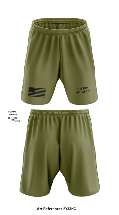 B BTRY 4-133FAR 53074900 Athletic Shorts With Pockets - 2