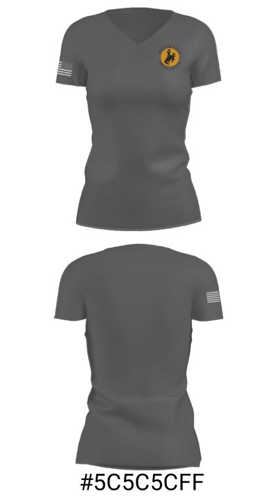 Monticello High School Golf 92066690 Women's Short Sleeve V-neck Shirt - 22