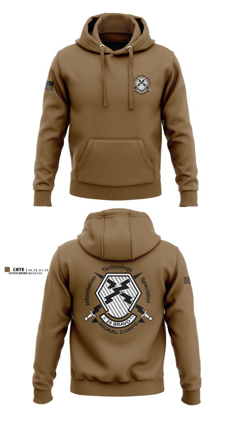 Hoodie, 25 Bravo, Army, Teamtime, Team time, sublimation, custom sports apparel, team uniforms, spirit wear, spiritwear, sports uniforms, custom shirts, team store, custom team store, fundraiser sports, apparel fundraiser