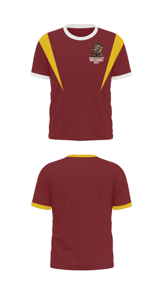 Short Sleeve Performance Shirt, Simi Valley High School Golf, Golf, Teamtime, Team time, sublimation, custom sports apparel, team uniforms, spirit wear, spiritwear, sports uniforms, custom shirts, team store, custom team store, fundraiser sports, apparel fundraiser
