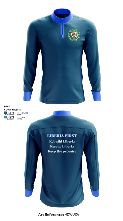 Unity partyUnity party 24199252 Quarter Zip Jacket - 1