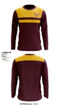 Windsor Middle School 97060189 Long Sleeve Performance Shirt - 1