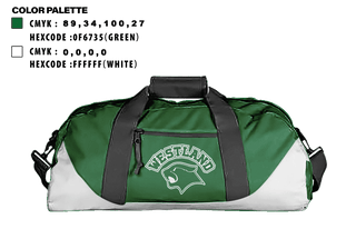 Duffle Bag, Westland High School, Spirit Store, Teamtime, Team time, sublimation, custom sports apparel, team uniforms, spirit wear, spiritwear, sports uniforms, custom shirts, team store, custom team store, fundraiser sports, apparel fundraiser