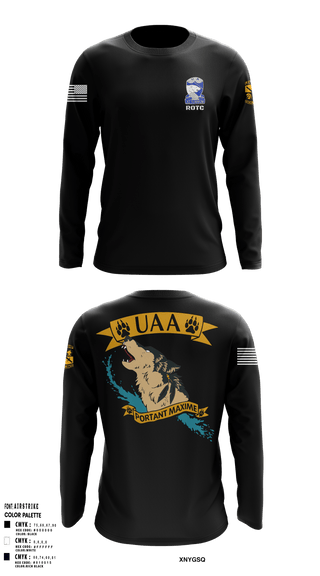 Long Sleeve Performance Shirt, ARMY ROTCArmy ROTC, Army, Teamtime, Team time, sublimation, custom sports apparel, team uniforms, spirit wear, spiritwear, sports uniforms, custom shirts, team store, custom team store, fundraiser sports, apparel fundraiser