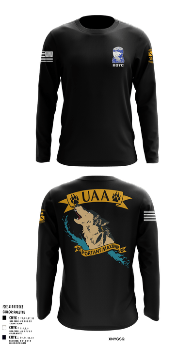 ARMY ROTC 64769249 Long Sleeve Performance Shirt - 1