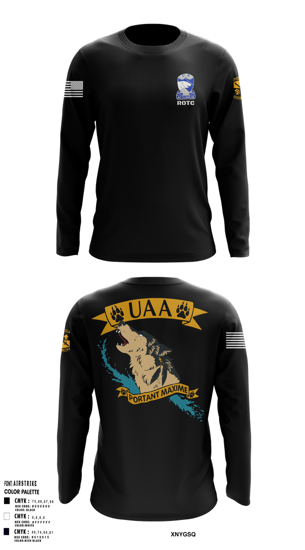Long Sleeve Performance Shirt, ARMY ROTCArmy ROTC, Army, Teamtime, Team time, sublimation, custom sports apparel, team uniforms, spirit wear, spiritwear, sports uniforms, custom shirts, team store, custom team store, fundraiser sports, apparel fundraiser