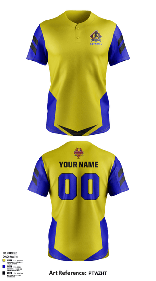 Two Button Softball Jersey, Women's Fastpitch Softball Association, Softball, Teamtime, Team time, sublimation, custom sports apparel, team uniforms, spirit wear, spiritwear, sports uniforms, custom shirts, team store, custom team store, fundraiser sports, apparel fundraiser