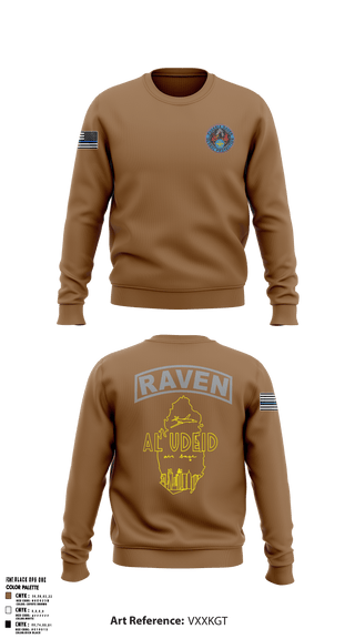 Crew Neck Sweatshirt, , Air Force, Teamtime, Team time, sublimation, custom sports apparel, team uniforms, spirit wear, spiritwear, sports uniforms, custom shirts, team store, custom team store, fundraiser sports, apparel fundraiser