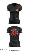 Medics, 1-43 ADA 28999239 Women's Short Sleeve V-neck Shirt - 1