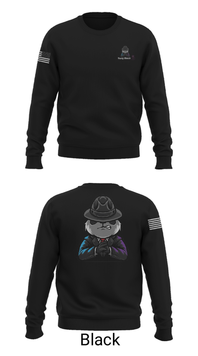 Young Meech 97111750 Crew Neck Sweatshirt - 9
