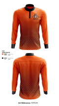 Libertyville High School Gymnastics 83643017 Quarter Zip Jacket - 1