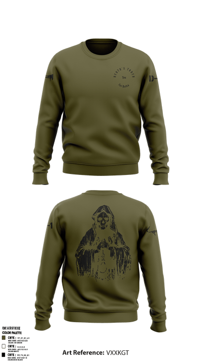 Death's Touch Tex 51753368 Crew Neck Sweatshirt - 14