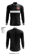 Sandwich High School 88980471 Quarter Zip Jacket - 1