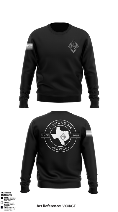 Diamond MR Services 62320383 Crew Neck Sweatshirt - 1