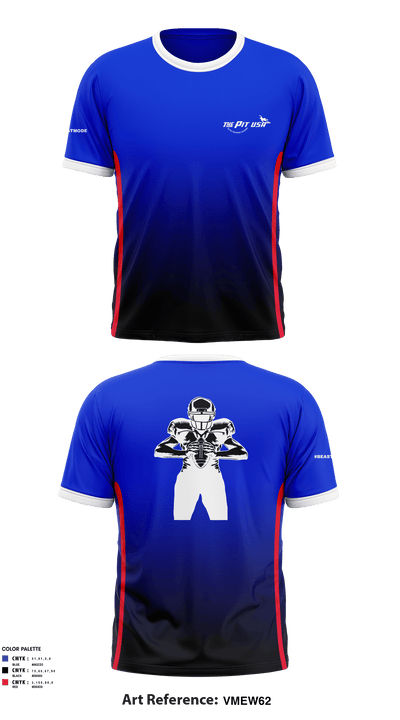 THE PIT U.S.A 78892616 Short Sleeve Performance Shirt - 2