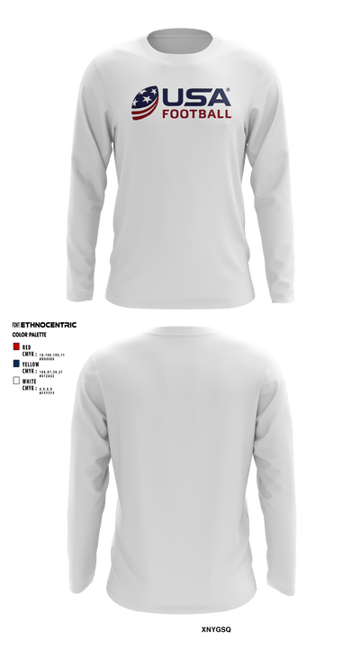Copperas Chiefs 93621258 Long Sleeve Performance Shirt - 4