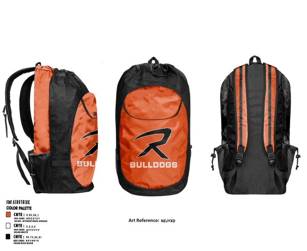 Gear Bag, Rudyard Senior High School Basketball, Men's Basketball, Teamtime, Team time, sublimation, custom sports apparel, team uniforms, spirit wear, spiritwear, sports uniforms, custom shirts, team store, custom team store, fundraiser sports, apparel fundraiser