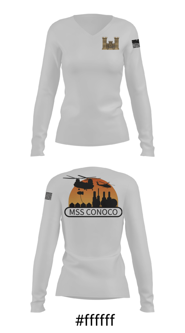 Women's Long Sleeve Vneck Shirt, , Army, Teamtime, Team time, sublimation, custom sports apparel, team uniforms, spirit wear, spiritwear, sports uniforms, custom shirts, team store, custom team store, fundraiser sports, apparel fundraiser