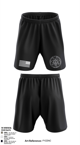 Athletic Shorts With Pockets, , Police, Teamtime, Team time, sublimation, custom sports apparel, team uniforms, spirit wear, spiritwear, sports uniforms, custom shirts, team store, custom team store, fundraiser sports, apparel fundraiser
