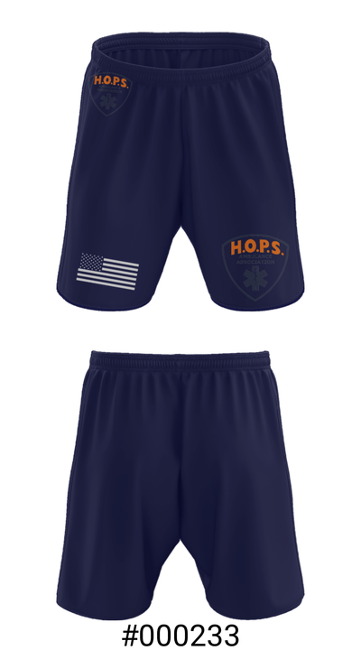 HOPS EMS 88989109 Athletic Shorts With Pockets - 25