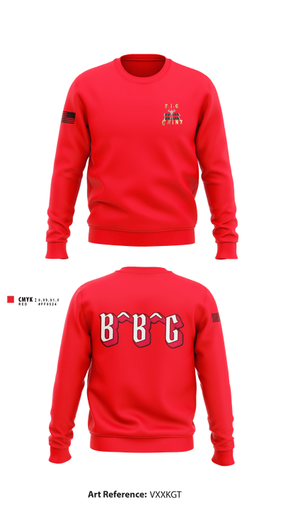 Big Body Gainz 78647910 Crew Neck Sweatshirt - 1