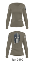 Alpha Company 223MI 2860942 Women's Long Sleeve V-neck Shirt - 40