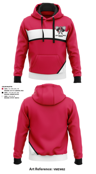 Hoodie, wellesley girls tennis, Tennis, Teamtime, Team time, sublimation, custom sports apparel, team uniforms, spirit wear, spiritwear, sports uniforms, custom shirts, team store, custom team store, fundraiser sports, apparel fundraiser