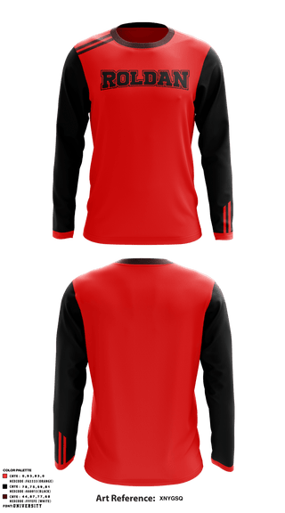 Long Sleeve Performance Shirt, Roldan, Wrestling, Teamtime, Team time, sublimation, custom sports apparel, team uniforms, spirit wear, spiritwear, sports uniforms, custom shirts, team store, custom team store, fundraiser sports, apparel fundraiser
