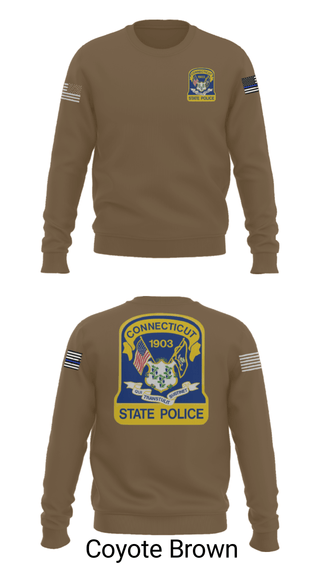 Crew Neck Sweatshirt, , Police, Teamtime, Team time, sublimation, custom sports apparel, team uniforms, spirit wear, spiritwear, sports uniforms, custom shirts, team store, custom team store, fundraiser sports, apparel fundraiser