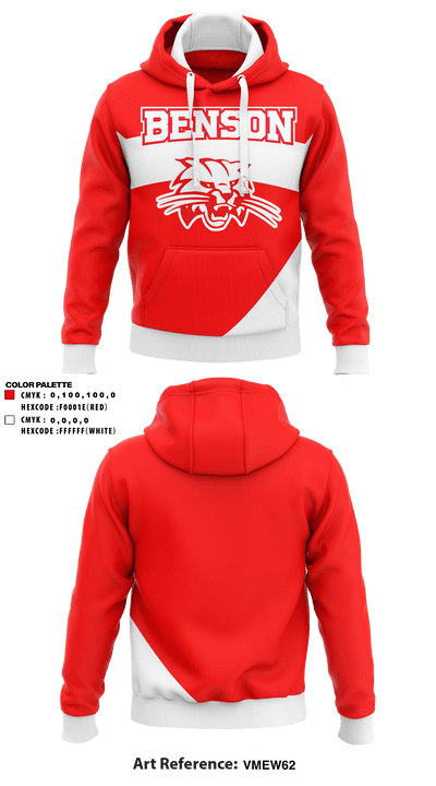 William Henry Harrison High School Cheer 60783078 Hoodie - 1
