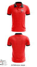 Big Reds 457839852 Short Sleeve Performance Polo - 1