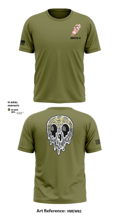 Bravo-6 74672247 Short Sleeve Performance Shirt - 2