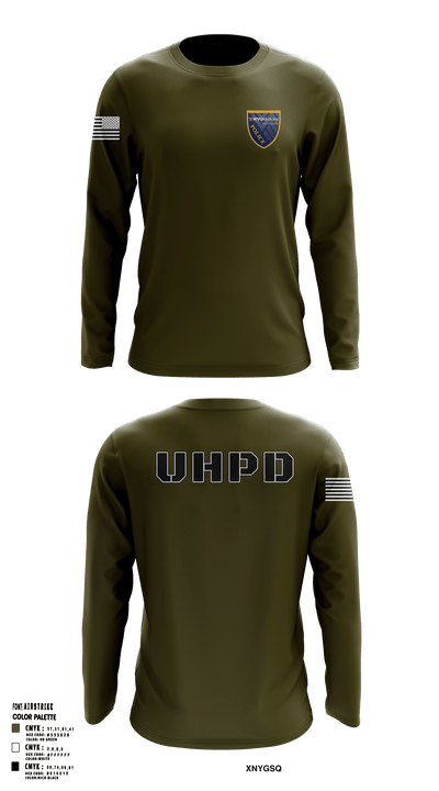 UHPD 5247923 Long Sleeve Performance Shirt - 1