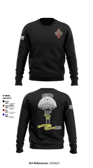 Crew Neck Sweatshirt, , Army, Teamtime, Team time, sublimation, custom sports apparel, team uniforms, spirit wear, spiritwear, sports uniforms, custom shirts, team store, custom team store, fundraiser sports, apparel fundraiser