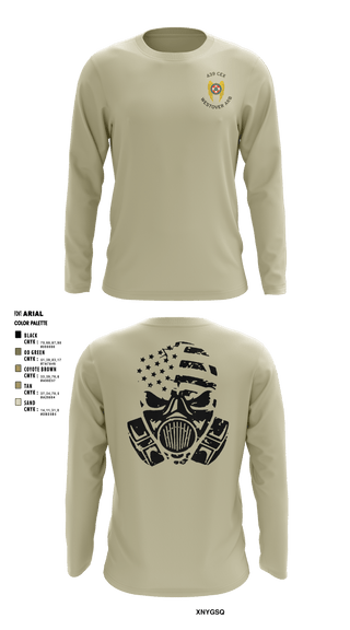 Long Sleeve Performance Shirt, , Air Force, Teamtime, Team time, sublimation, custom sports apparel, team uniforms, spirit wear, spiritwear, sports uniforms, custom shirts, team store, custom team store, fundraiser sports, apparel fundraiser