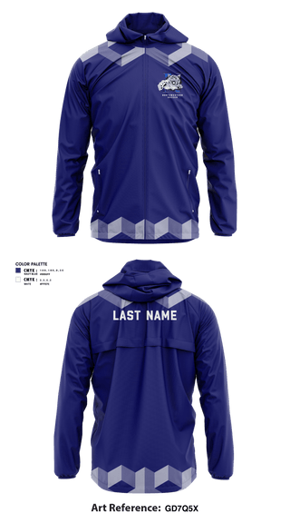 Windbreaker, Northwestern High School Soccer, Men's Soccer, Teamtime, Team time, sublimation, custom sports apparel, team uniforms, spirit wear, spiritwear, sports uniforms, custom shirts, team store, custom team store, fundraiser sports, apparel fundraiser