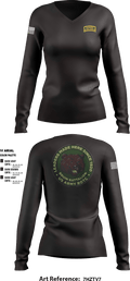 Matadors 5837648 Women's Long Sleeve V-neck Shirt - 1