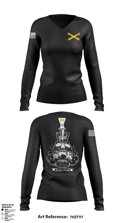 3-133 FA 26743632 Women's Long Sleeve V-neck Shirt - 49