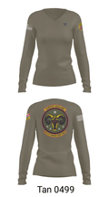 Towson Composite Squadron 17976164 Women's Long Sleeve V-neck Shirt - 41