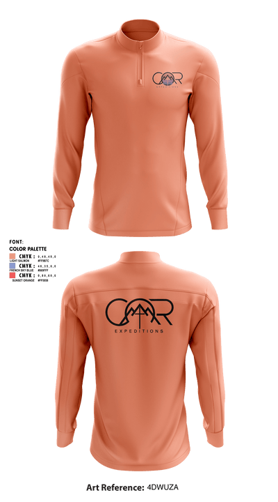 COR ExpeditionsCOR Expeditions 37749983 Quarter Zip Jacket - 1